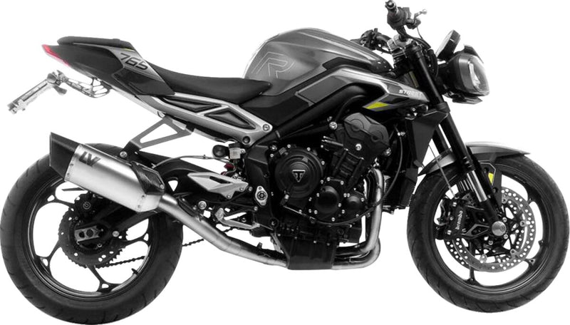Footpeg Hardware Kit Black / Silver For Triumph Street Triple 765 R ABS