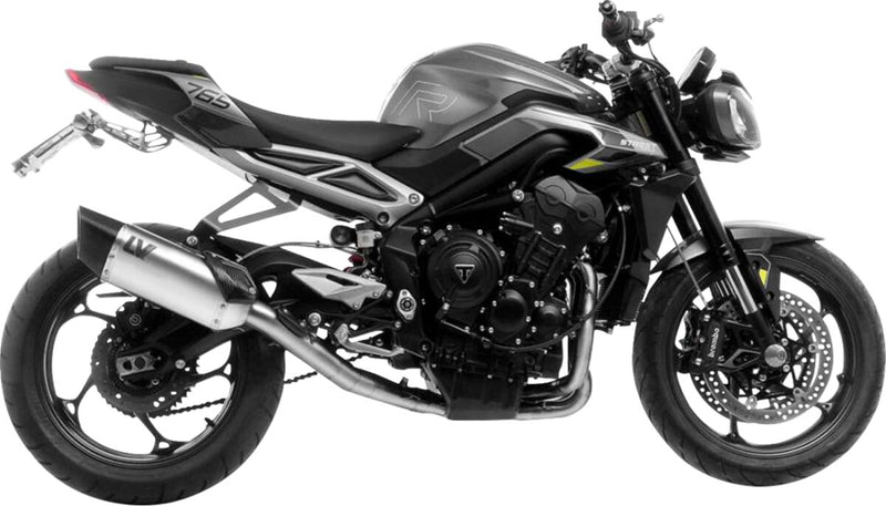 Footpeg Hardware Kit Black / Silver For Triumph Street Triple 765 R ABS