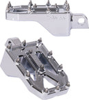 Aggressor Foot Pegs Chrome For Harley Davidson FL 1200 1972-1977 - 57 MM