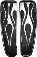 Floorboard Driver Long Flame Chrome For Honda VTX 1300 R 2005-2009