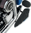 Contour Floorboards Black / Chrome For Harley Davidson FLD 1690 2012-2013