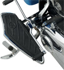 Contour Floorboards Black / Chrome For Harley Davidson FLD 1690 2012-2013