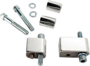 Driver Floorboard Extender Kit Polished / Silver For Harley Davidson FLH 1868 ABS 2021 - +32 MM