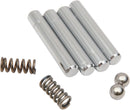 Passenger Floorboard Pivot Pin Kit Silver | Vendor No 17-0406-HW