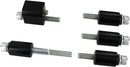 Driver Floorboard Extender Kit Black / Silver For Harley Davidson FLHTCUTG 1690 2014-2016 - +32 MM