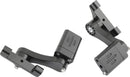 Adjustable Passenger Floorboard Mounts Anodized / Black For Harley Davidson FLHR 1340 1994-1998