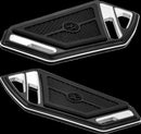 Superlight Floorboards Black For Harley Davidson FLD 1690 2012-2013