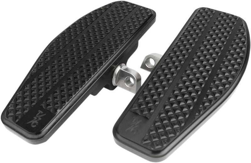 Mini Floorboards Black For Harley Davidson FLD 1690
