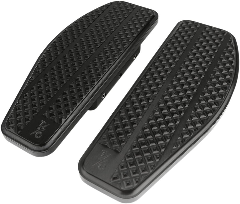 Bagger Floorboards Anodized / Black For Harley Davidson FLD 1690