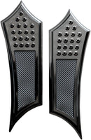 Front Floorboards Black For Harley Davidson FLHR 1340