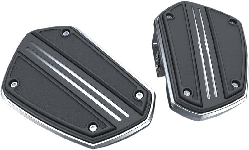 Twin Rail Boards Black / Chrome