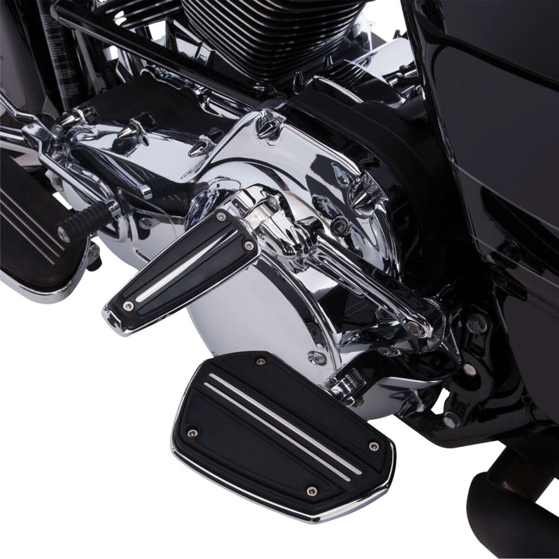 Twin Rail Boards Black / Chrome