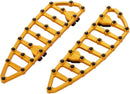 MX Billet Floorboards Anodized / Gold For Harley Davidson FLHR 1340
