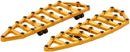 MX Billet Floorboards Anodized / Gold For Harley Davidson FLHR 1340