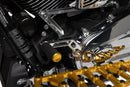 MX Billet Floorboards Anodized / Gold For Harley Davidson FLHR 1340