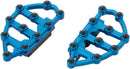 MX Billet Floorboards Anodized / Blue For Harley Davidson FLHC 1340