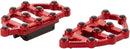 MX Billet Floorboards Anodized / Red For Harley Davidson FLHC 1340