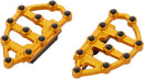 MX Billet Floorboards Anodized / Gold For Harley Davidson FLHC 1340
