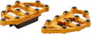 MX Billet Floorboards Anodized / Gold For Harley Davidson FLHC 1340
