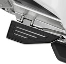 Commander Passenger Board Inserts Black / Chrome For Honda GL 1800 ABS 2018-2023