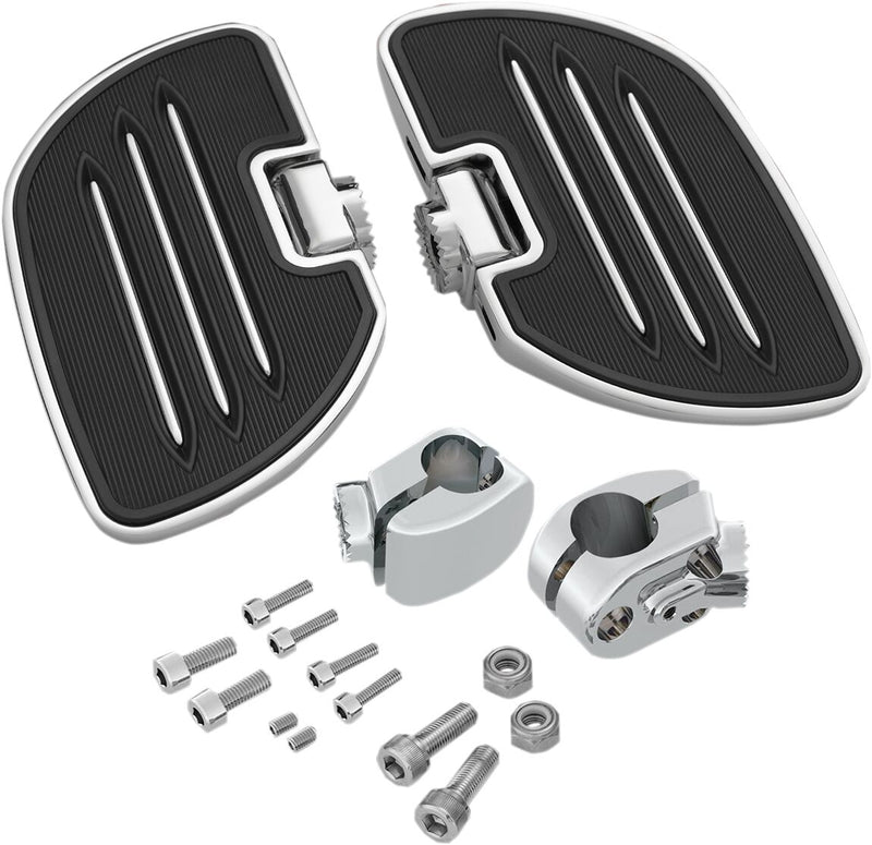 Commander Highway Board Chrome For Honda GL 1800 ABS 2018-2023 - 16 CM