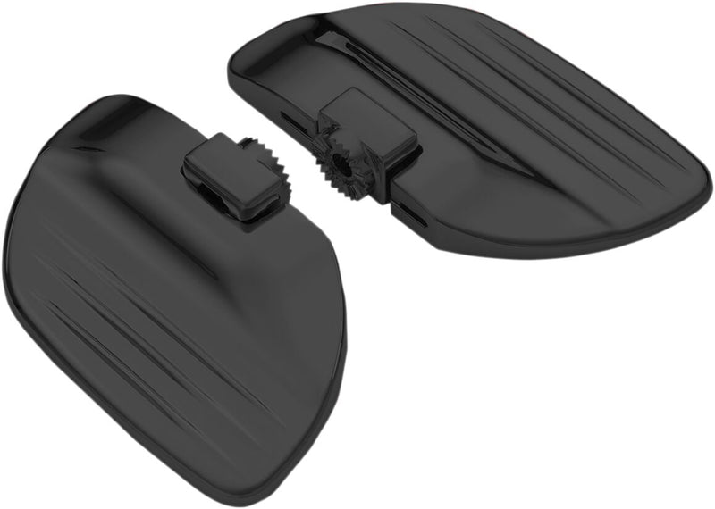 Commander Driver Floorboard Black For Honda GL 1800 ABS 2018-2023 - 16 CM