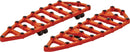 MX Billet Floorboards Anodized / Orange For Harley Davidson FLHR 1340