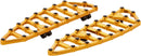 MX Billet Floorboards Anodized / Gold For Harley Davidson FLDE 1750 ABS