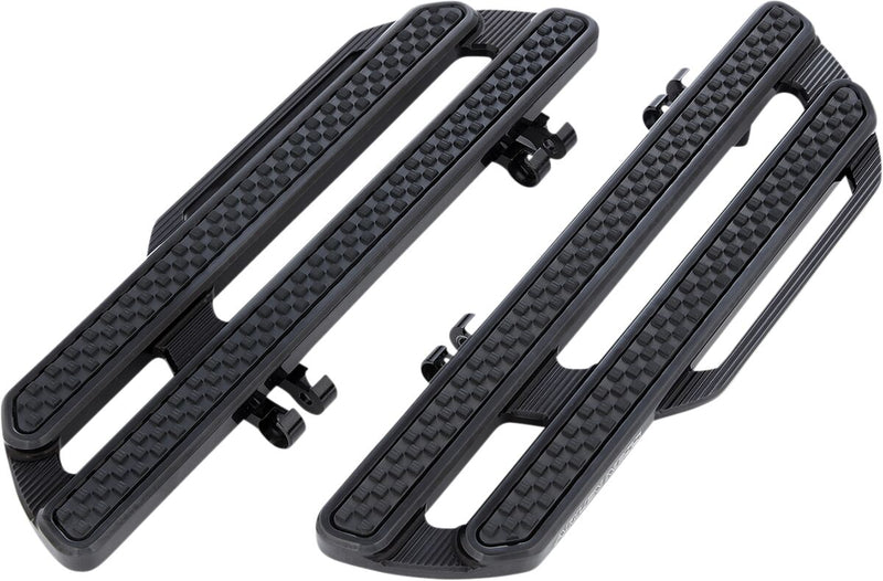 Method Driver Floorboards Black For Harley Davidson FLH 1868 ABS