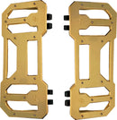 Pro Board Floorboards Gold / Titanium Nitrite Coated For Harley Davidson FLHR 1750 ABS 2022 - 30.5 CM