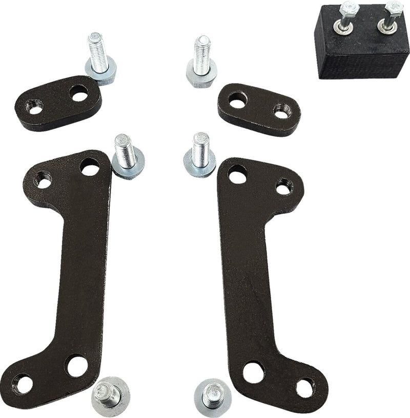 Floorboard Risers Black / Powder-Coated For Can Am (BRP) SPYDER 1330 RT 2020-2024