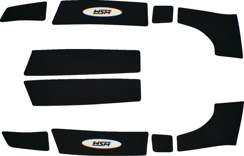 Traction Mat Black For Yamaha WVT 1100
