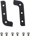 Floorboards Black / Chrome For Harley Davidson FLD 1690