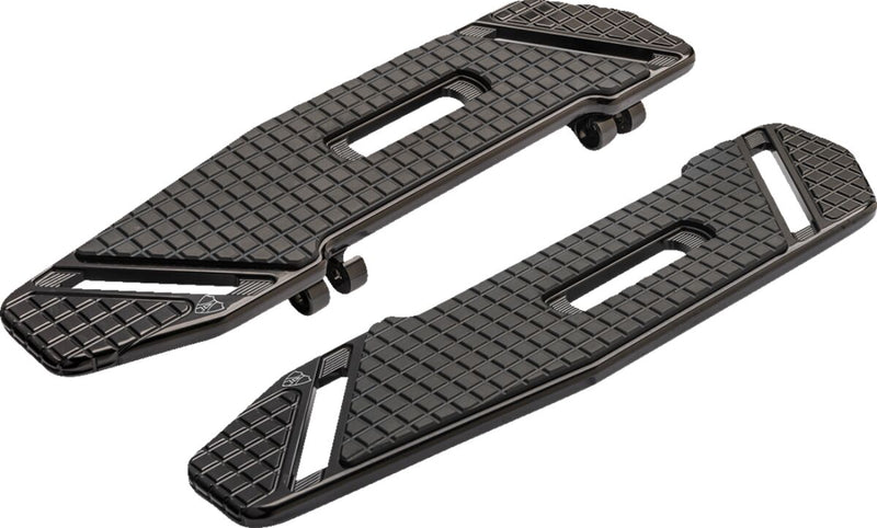 SpeedLiner Floorboards Black For Harley Davidson FLDE 1750 ABS