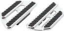 Method Passenger Floorboards Black / Chrome For Harley Davidson FLD 1690