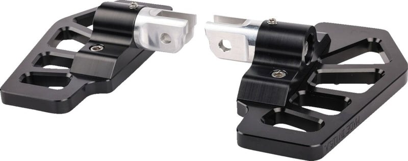 Apex Mini Floorboards Anodized / Black For Harley Davidson FLDE 1750 ABS