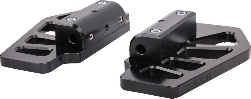 Apex Mini Floorboards Anodized / Black For Harley Davidson E 1000