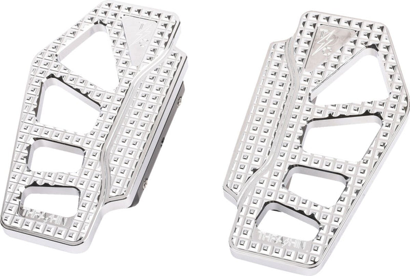 Apex Mini Floorboards Chrome For Harley Davidson E 1000