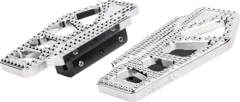 Apex Mini Floorboards Chrome For Harley Davidson E 1000
