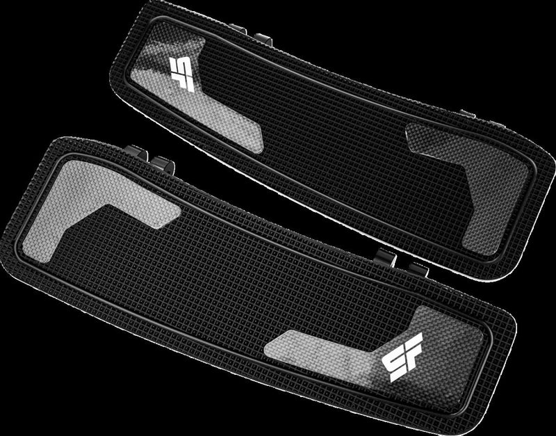 Driver Floorboards Anodized / Black For Harley Davidson FLH 1984-1985