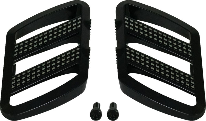 Combat Floorboards Black / Contrast Cut For Can AM (BRP) RYKER 600 ACE 2019-2024 - 22.23 CM