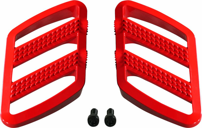 Combat Floorboards Red For Can AM (BRP) RYKER 600 ACE 2019-2024 - 22.23 CM