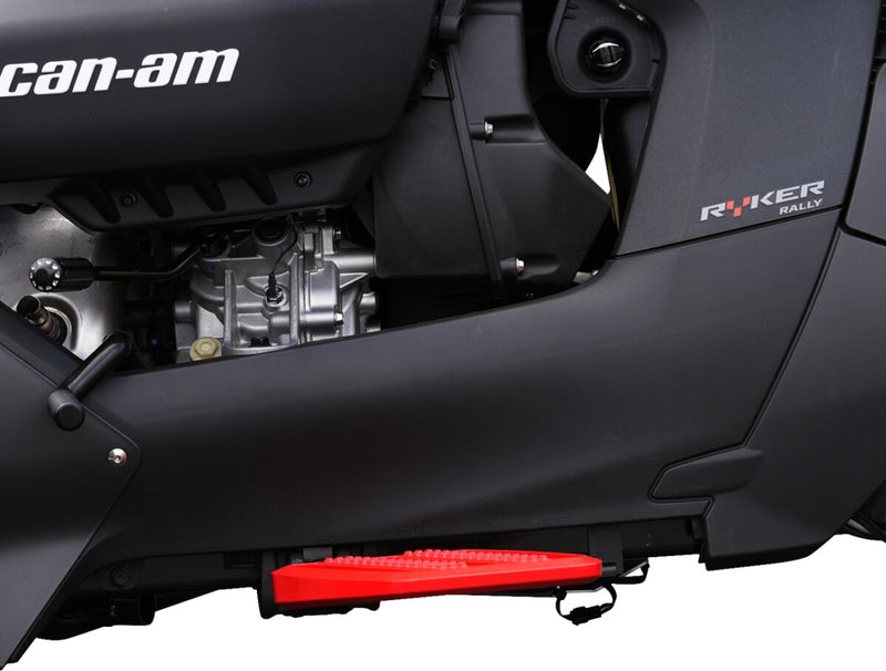 Combat Floorboards Red For Can AM (BRP) RYKER 600 ACE 2019-2024 - 22.23 CM
