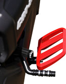 Combat Floorboards Red For Can AM (BRP) RYKER 600 ACE 2019-2024 - 22.23 CM