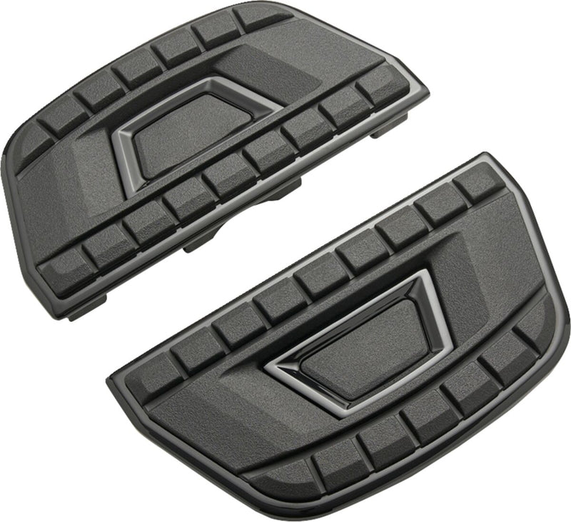 Chicane Floorboard Inserts Black For Harley Davidson FLD 1690 2012-2013