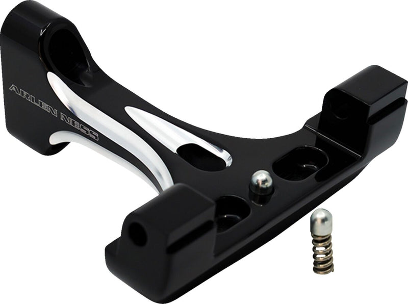 Forged Passenger Floorboard Mounts Anodized / Black / Chrome For Harley Davidson FLHTC 1340
