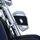 Forged Passenger Floorboard Mounts Chrome For Harley Davidson FLHTC 1340