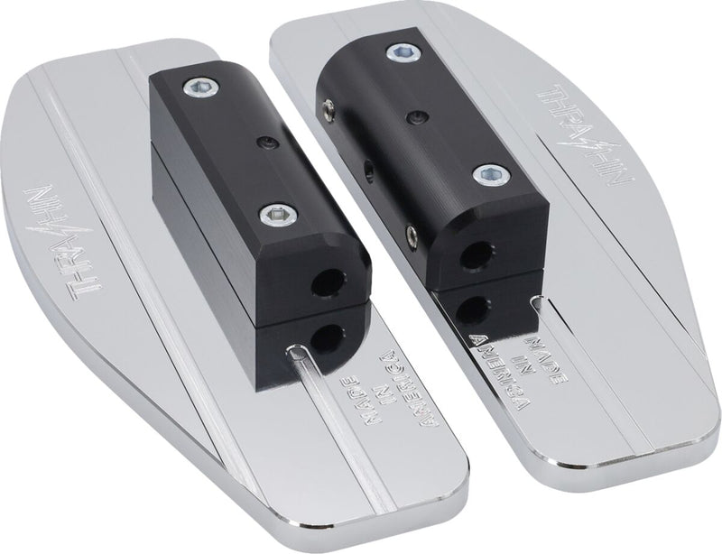 Mini Floorboards Chrome For Harley Davidson FLD 1690