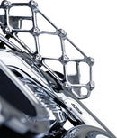 Diamond Floorboards Chrome For Harley Davidson FLD 1690 2012-2013 - 32 CM | 16211214