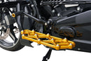 Diamond Floorboards Anodized / Gold For Harley Davidson FLD 1690 2012-2013 - 32 CM | 16211216